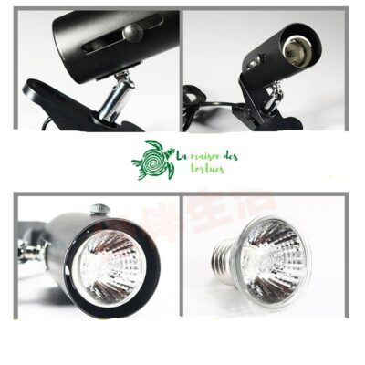 Lampe UVA UVB chauffante kit