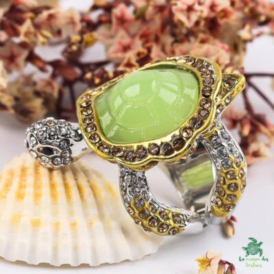 Bague en forme de tortue