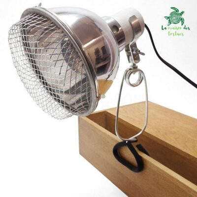 Support de lampe à pince pour terrarium