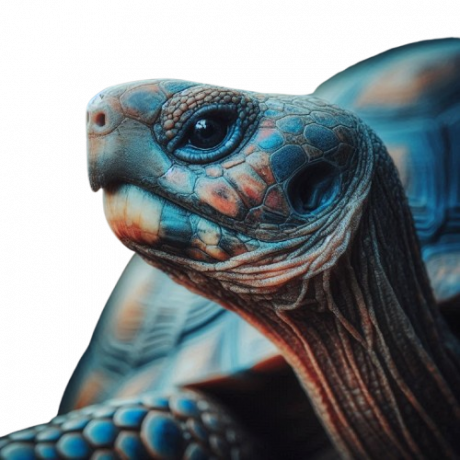 Une_tortue_élégante_de_profil_avec_la_tête_tournée_vers_la_gauche__avec_des_couleurs_dans_les_tons__2b4450__dans_un_style_cinématographique-removebg-preview